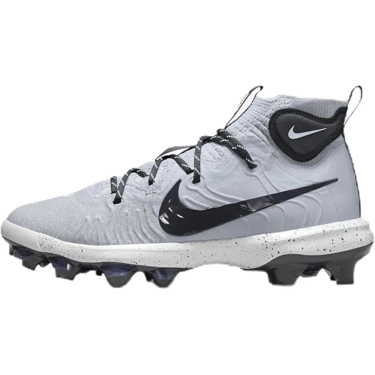 Nike Alpha Huarache NXT MCS DJ6519-003 Men's Gray Molded Baseball Cleats LIQ615