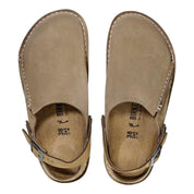 Men's Birkenstock Lutry Premium Suede Gray Taupe 1025293