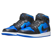 Men's Nike Air Jordan 1 Mid Black / Royal Blue / Black - White DQ8426-042