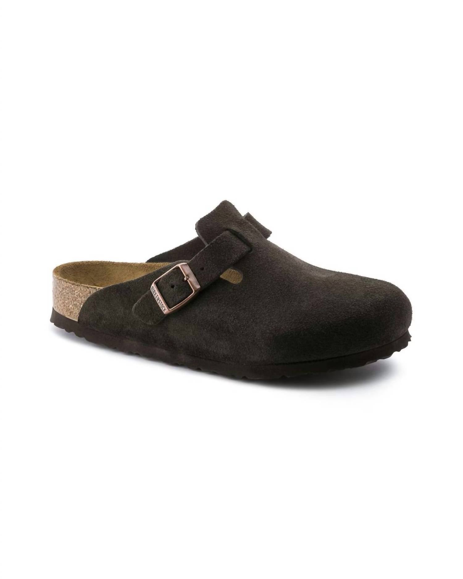 Women's Boston Soft Footbed Clog In Mocha