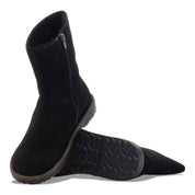 Women's Uppsala Zip Shearling Boot In Black