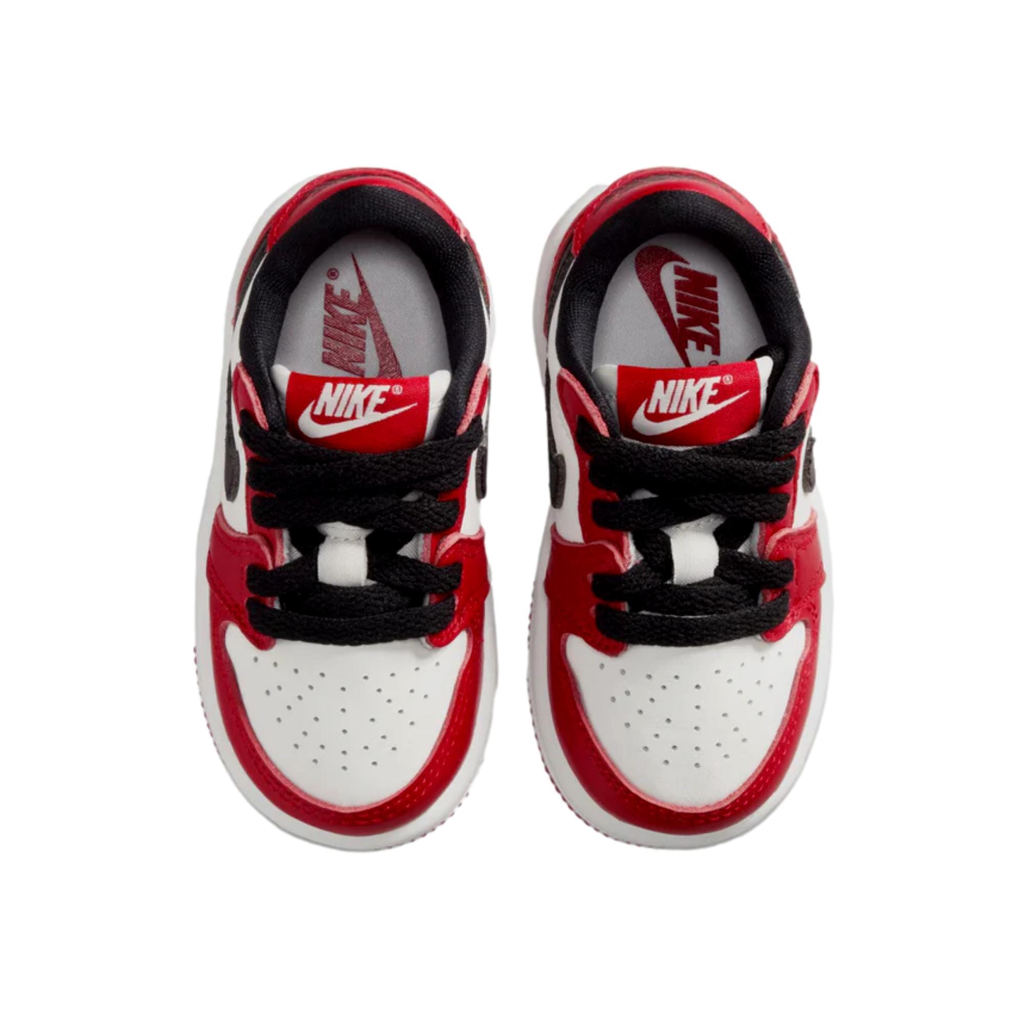 Nike Jordan 1 Retro Low OG Varisty Red / Black - Summit White  HQ6997-600 Toddler