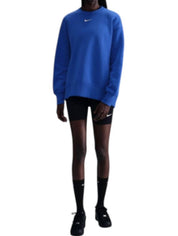 Phoenix Fleece Crew Sweatshirt In Game Royal/white