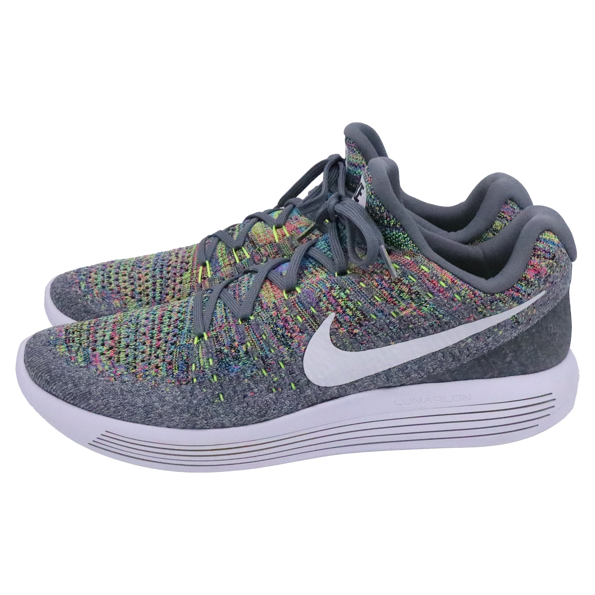 Nike Lunarepic Flyknit 2 Low Sneakers in Multicolor Polyester