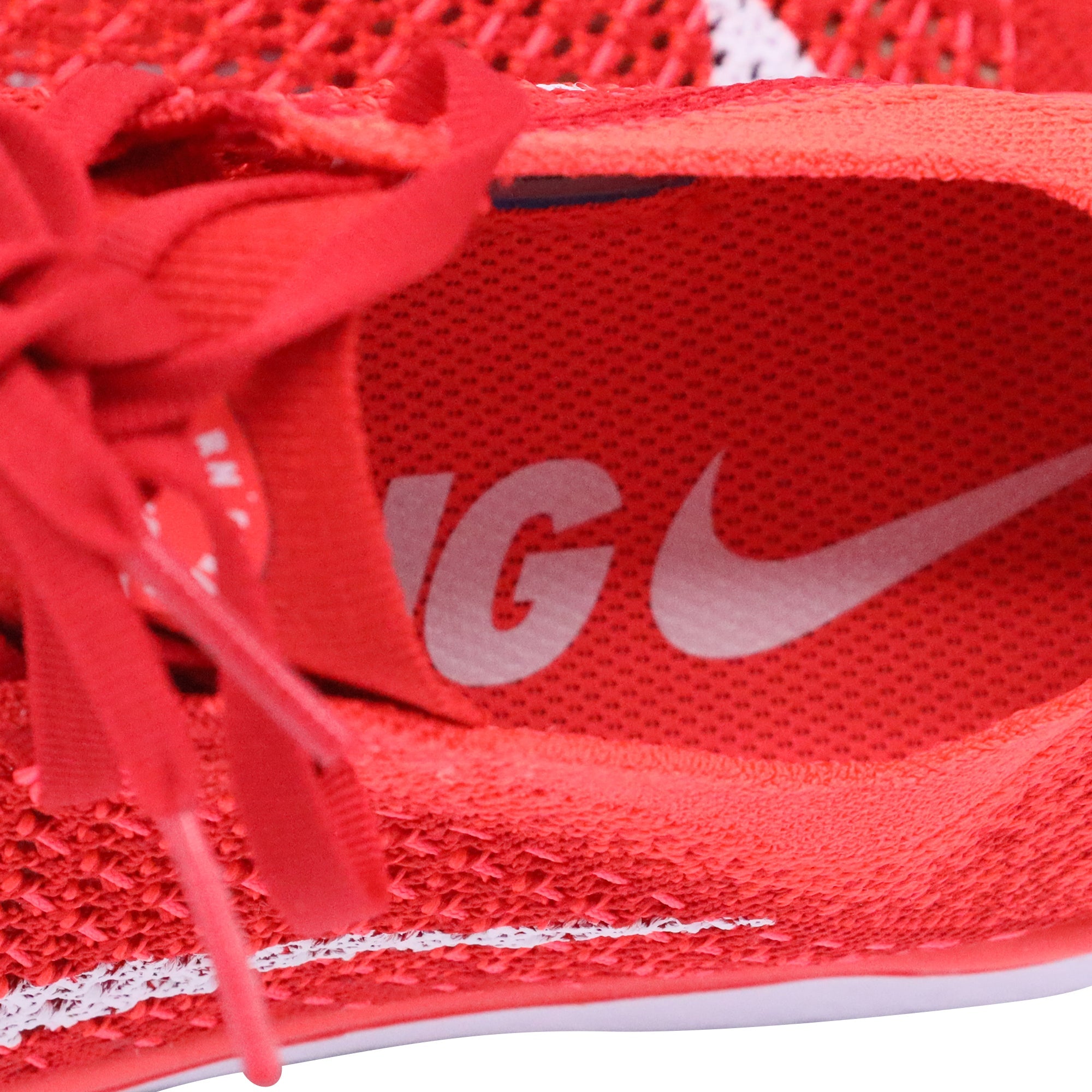 Nike Free RN Flyknit Sneakers in Red Bright Crimson Polyester