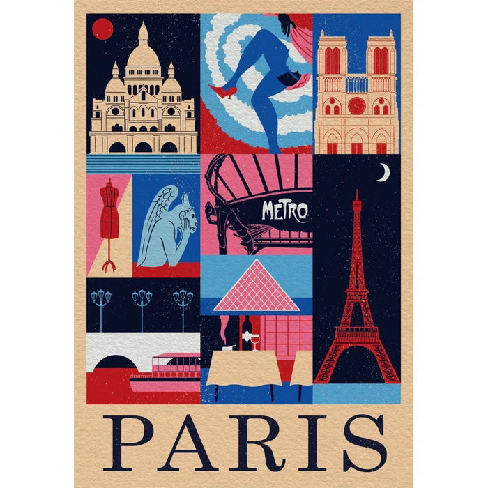 1000pc Style In The City - Paris Jigsaw Puzzle