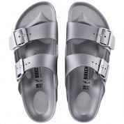 Women's Arizona Essentials Smaller Buckle Eva Slip-Ons In Silver