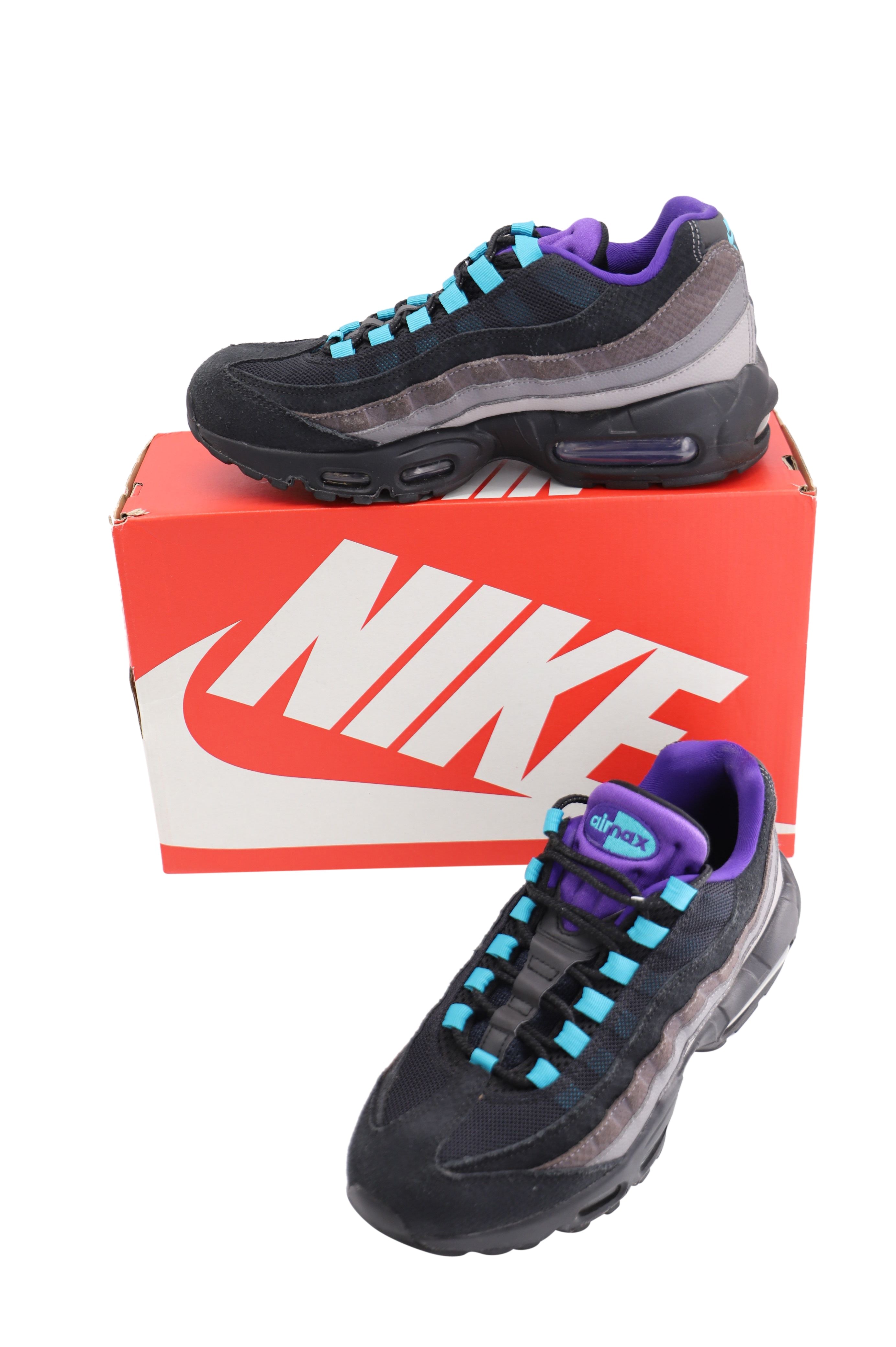 Nike Air Max 95 Black Grape in Black Nylon