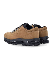 Outdoor-Inspired Nubuck Leather Sneakers With Air Max Cushioning