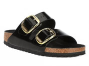 Women's Arizona Big Buckle High Shine Sandals In Black