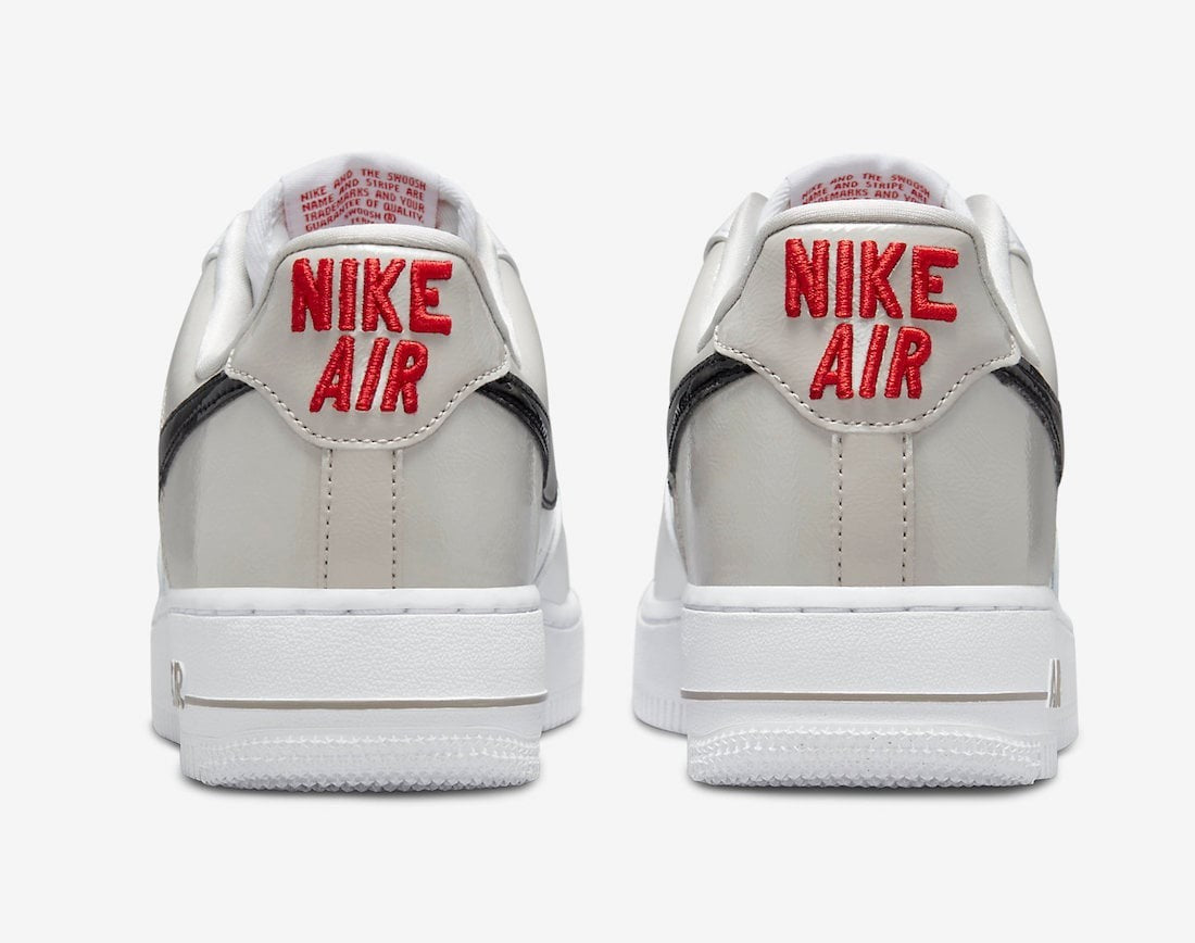 Women's Nike Air Force 1 Low DQ7570-075 Sneakers Womens White Light Iron Lifestyle Shoes