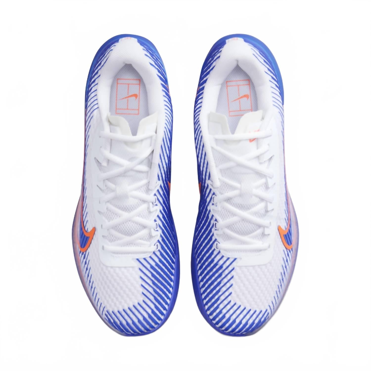 Men's Zoom Vapor 11 Hc Shoes In White/hyper Royal