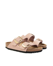Soft Pink Arizona Big Buckle High Shine Sandal