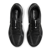 Men's Structure 25 Road Running Shoes In Black/white/dark Grey