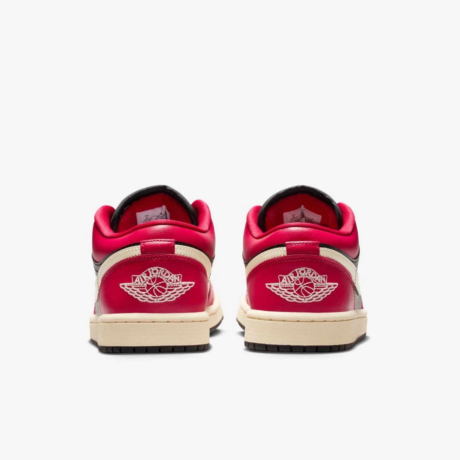 Nike Air Jordan 1 Low Mystic HibiscSneaker Women Red Lifestyle Shoe MEW1446