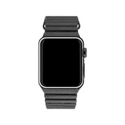 3SIXT Apple Watch Band - Leather Loop - 38/40mm - Black