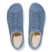Women's Birkenstock Bend 1027295 Sneakers 9-9.5 Elemental Blue Suede Shoes FZP185 (Blue,9-9.5)