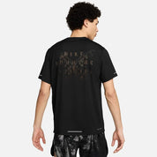 Men's Nike Running Division Top Black Dri-FIT ADV Short Sleeve Active SRT191