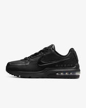 Men's Nike Air Max LTD 3687977-020 Sneakers Black Leather Lifestyle Casual Shoes