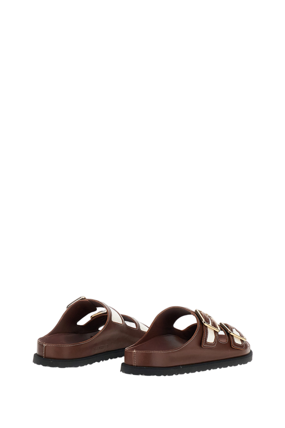 Light Canvas Arizona Double-Strap Sandals