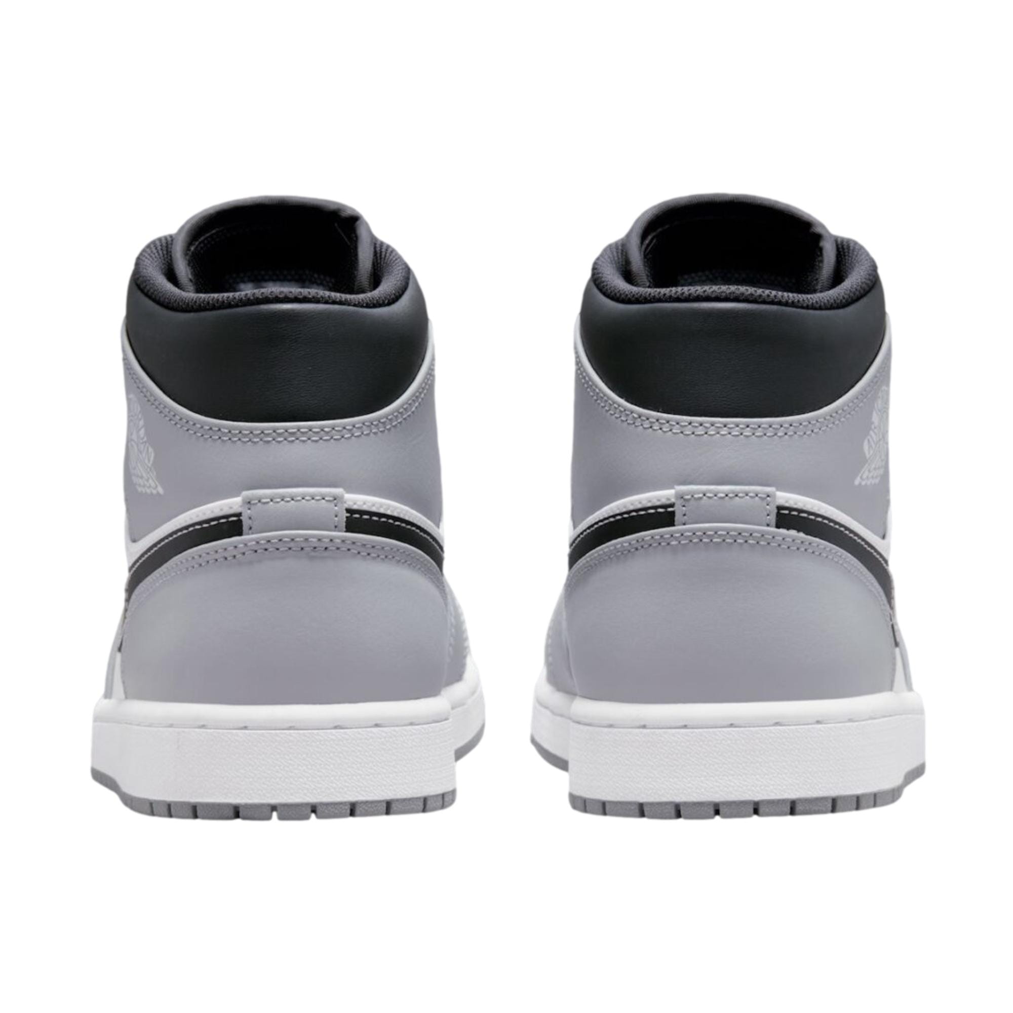Nike Air Jordan 1 Mid Light Smoke Grey / White - Anthracite  554724-078 Men's