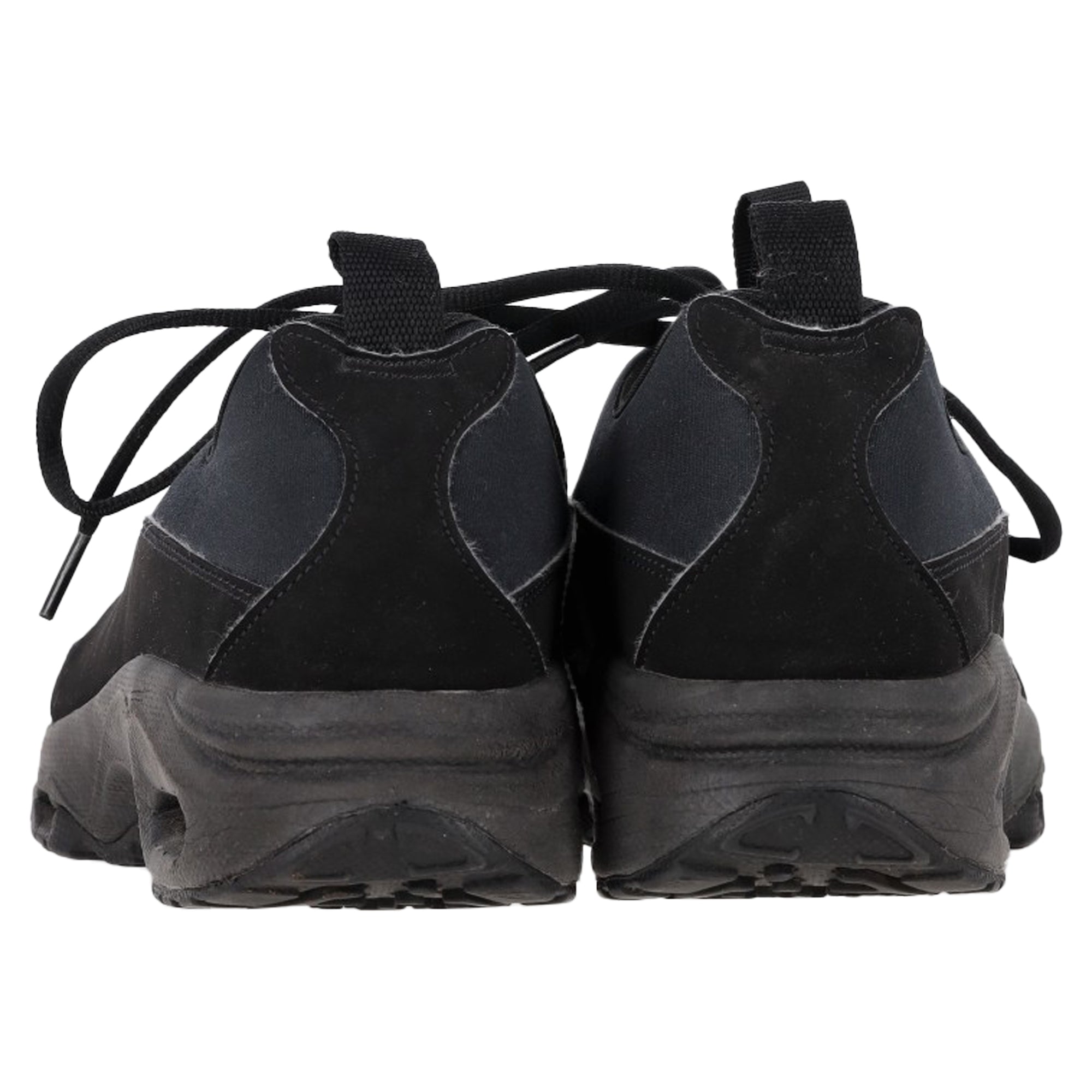 Nike x CDG Homme Plus Air Max Sunder Sneakers in Black Suede