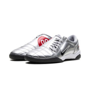 Nike Total 90 III SP HJ9351-002 Men's Silver Indoor Soccer Shoes LIQ620