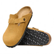 Women's Boston Cord Clog In Cork Brown
