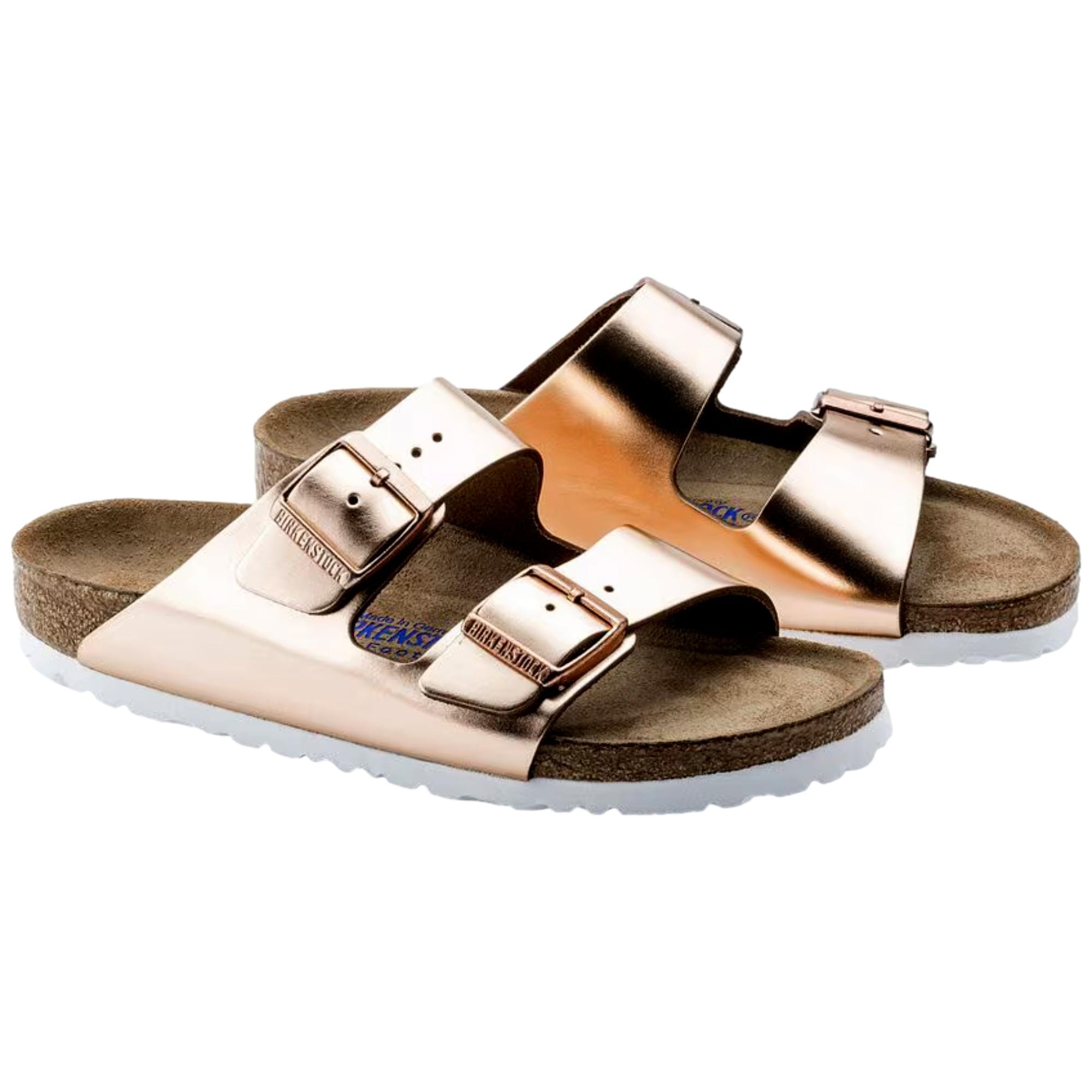 Women's Birkenstock Arizona BS Metallic Copper 952093