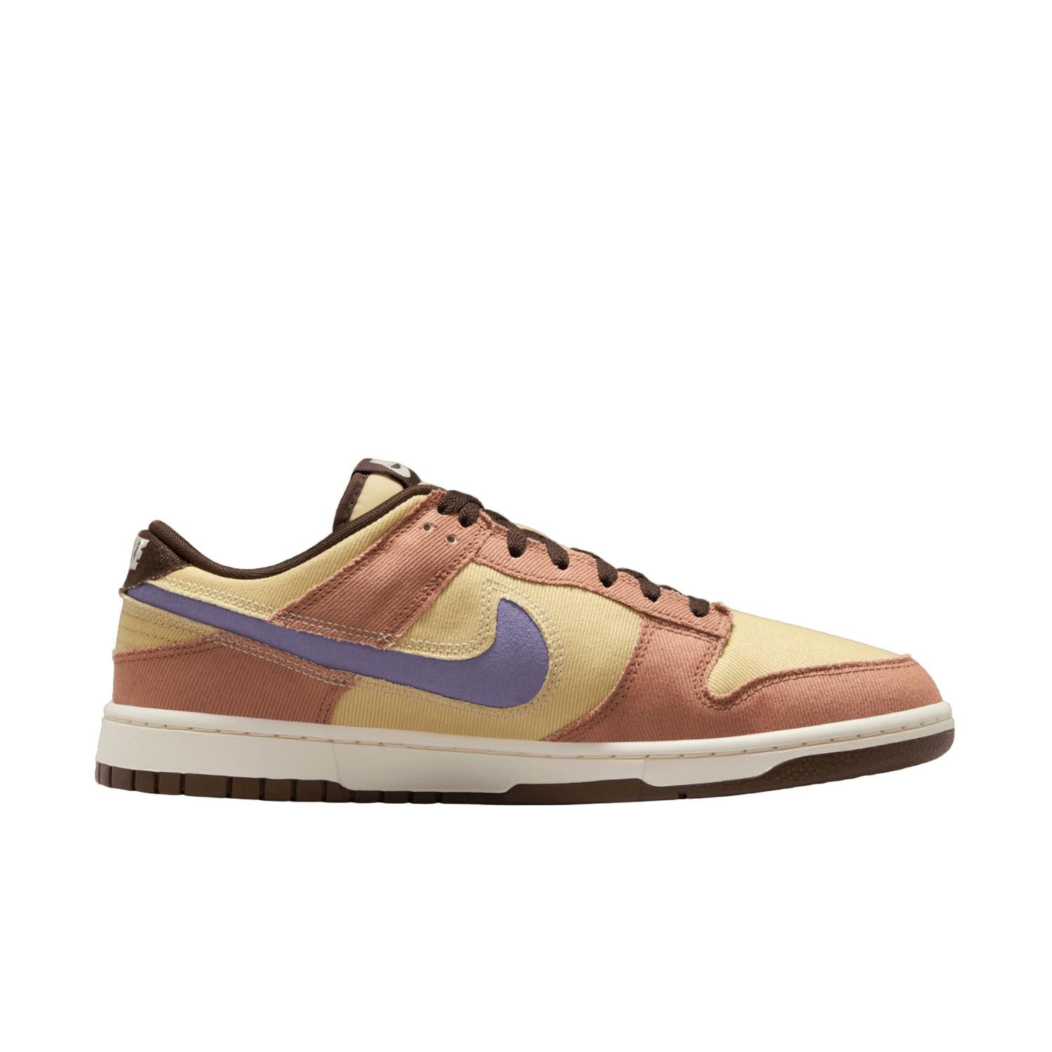 Men's Dunk Low Retro Se Juxtaposed In Dusted Clay/team Gold/baroque