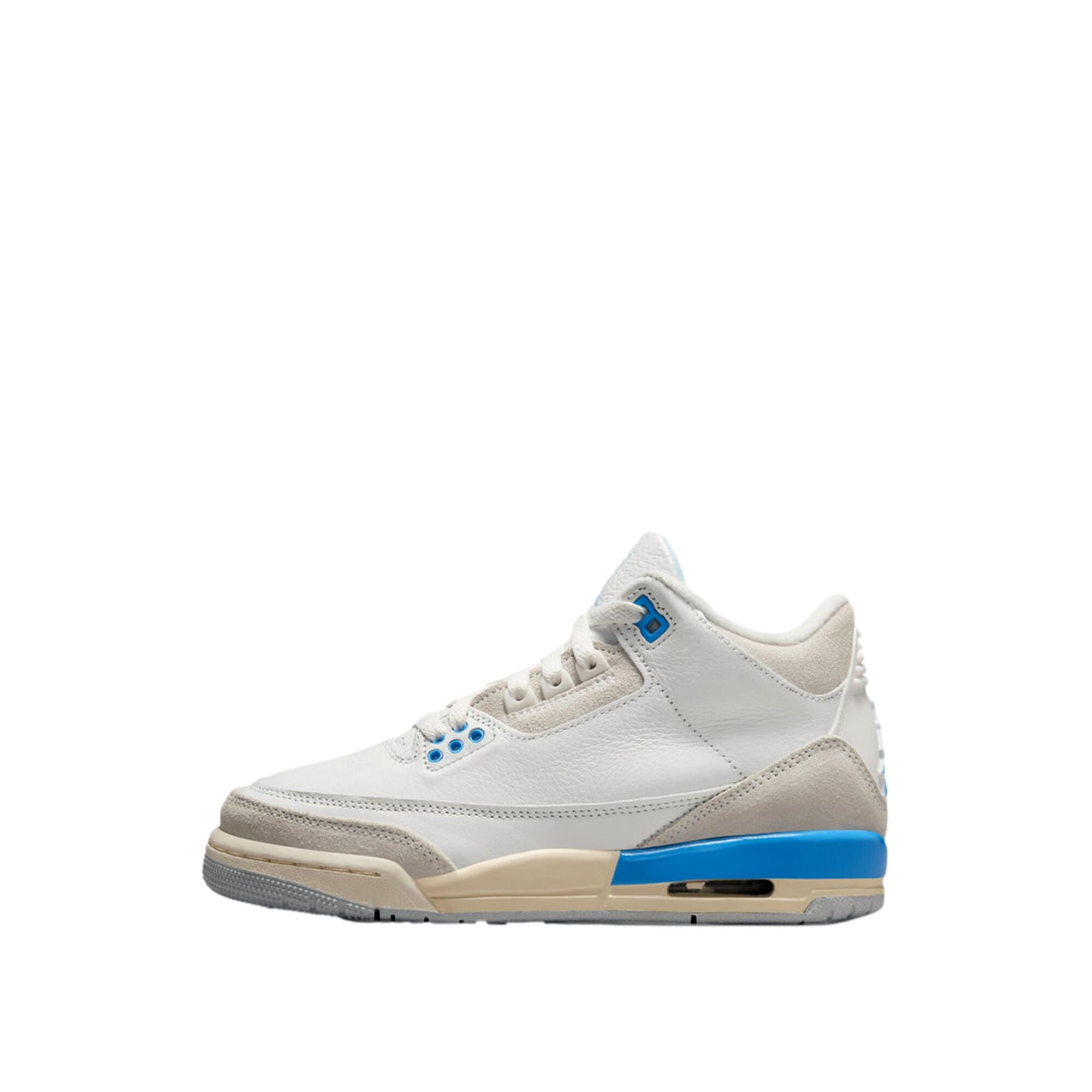 Grade-School Nike Air Jordan 3 Retro Summit White/Hydrogen Blue DM0967-101