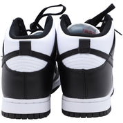 Nike Dunk High in Black White Leather