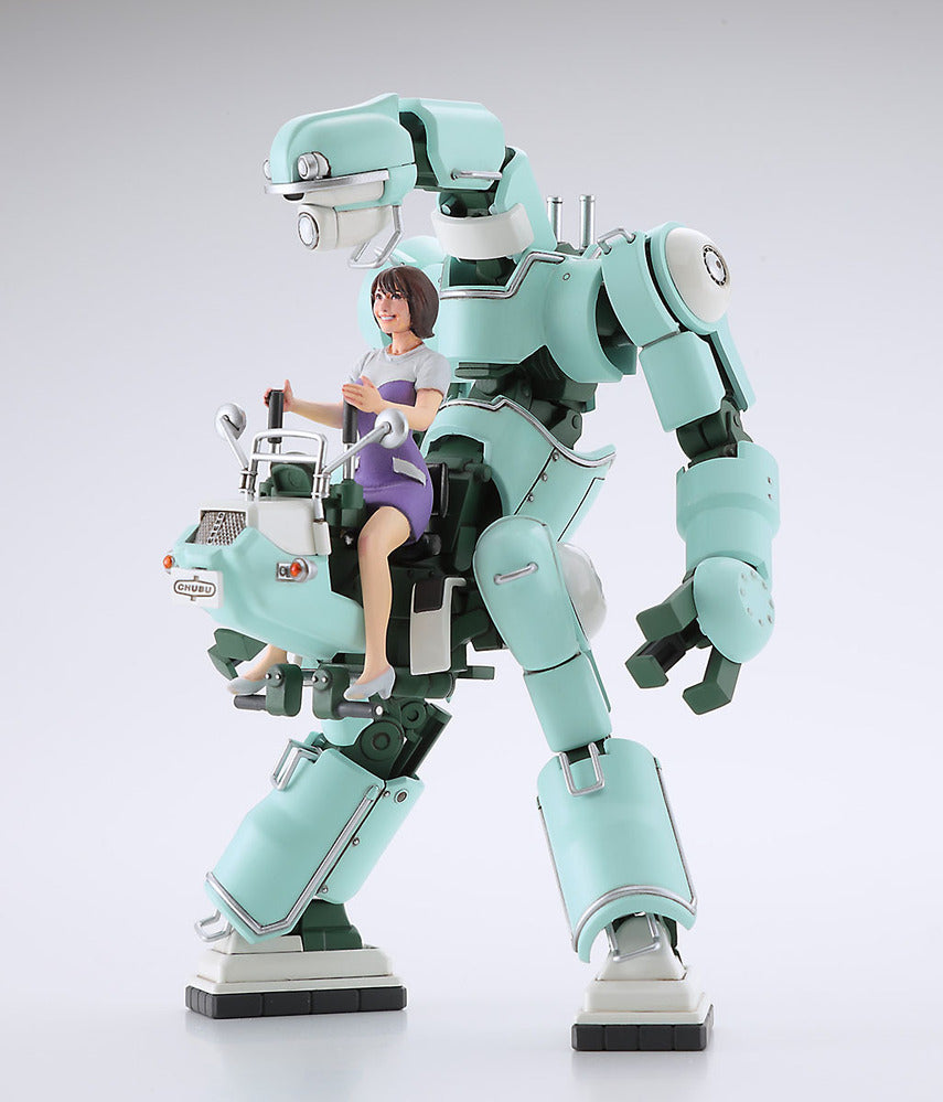 1/35 CHUBU 01 (LIGHT GREEN and GREEN) LIGHT WEIGHT MECHATROBOT 2Kits