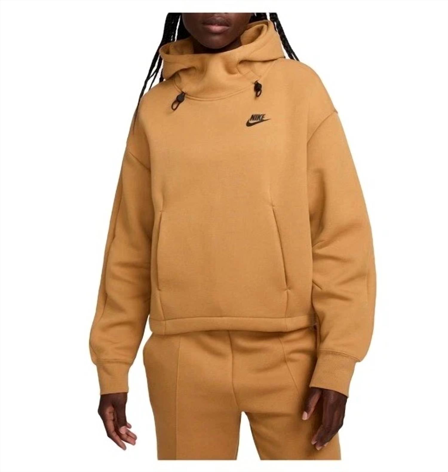 Women's Sportswear Tech Fleece Oversized Hoodie In Tan