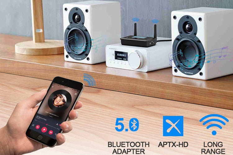 1Mii B03+ Plus Bluetooth 53 Transmitter and Receiver