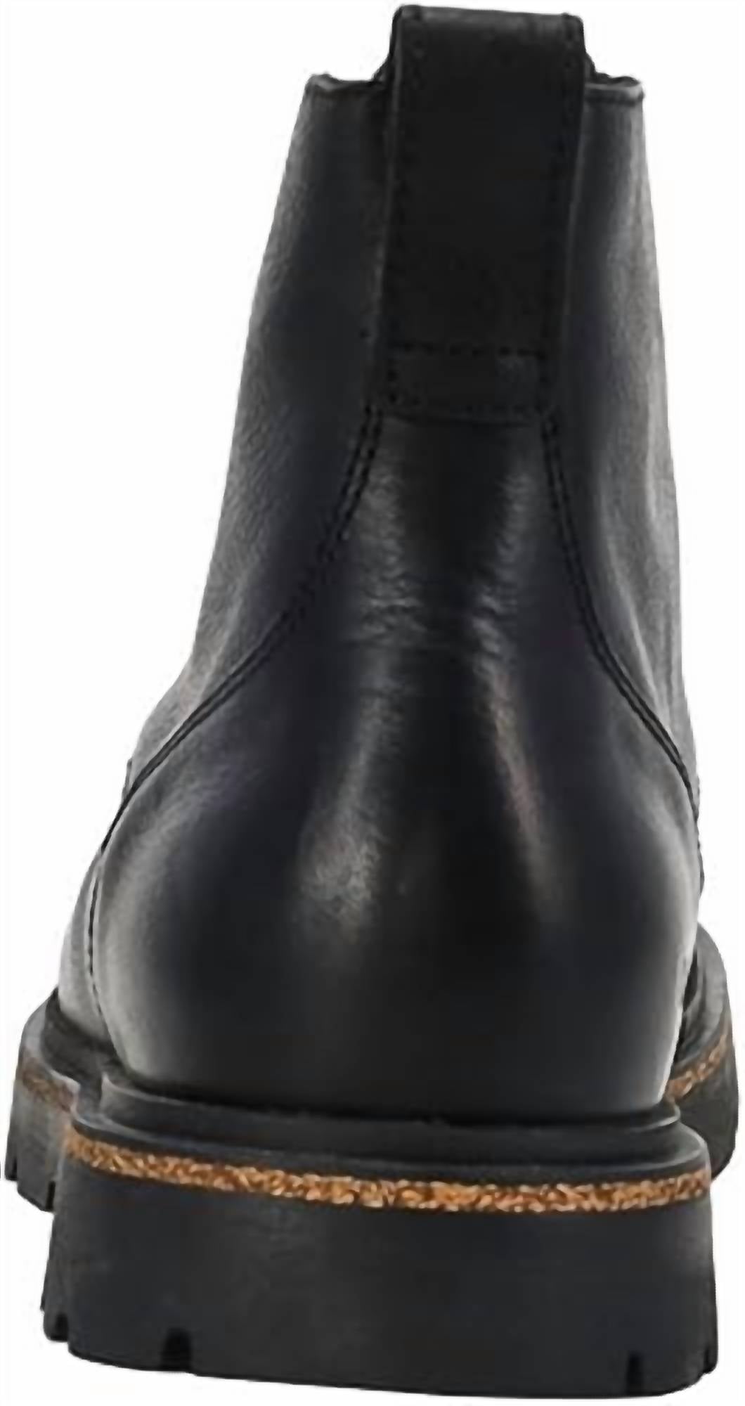 Men's Highwood Mid Lace-Up Leather Chelsea Boots In Deep Blue