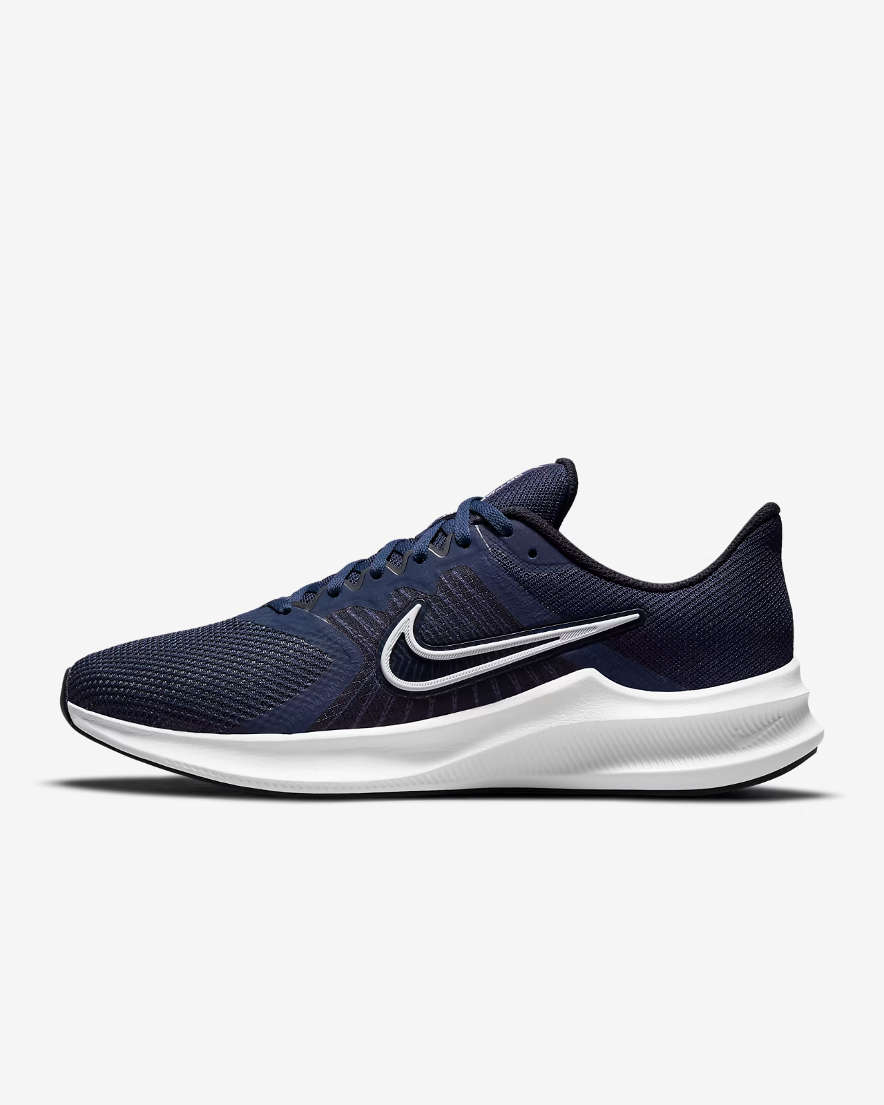 Men's Nike Downshifter 11 CW3411-402 Sneakers 10 Midnight Navy Road Running Shoes