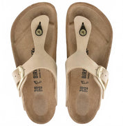 Women's Gizeh Big Buckle Nubuck Leather Sandals In Sandcastle