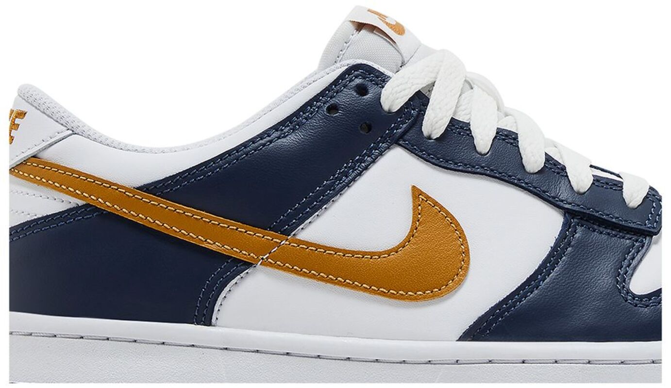 Nike Dunk Low Midnight Navy Wheat Women's