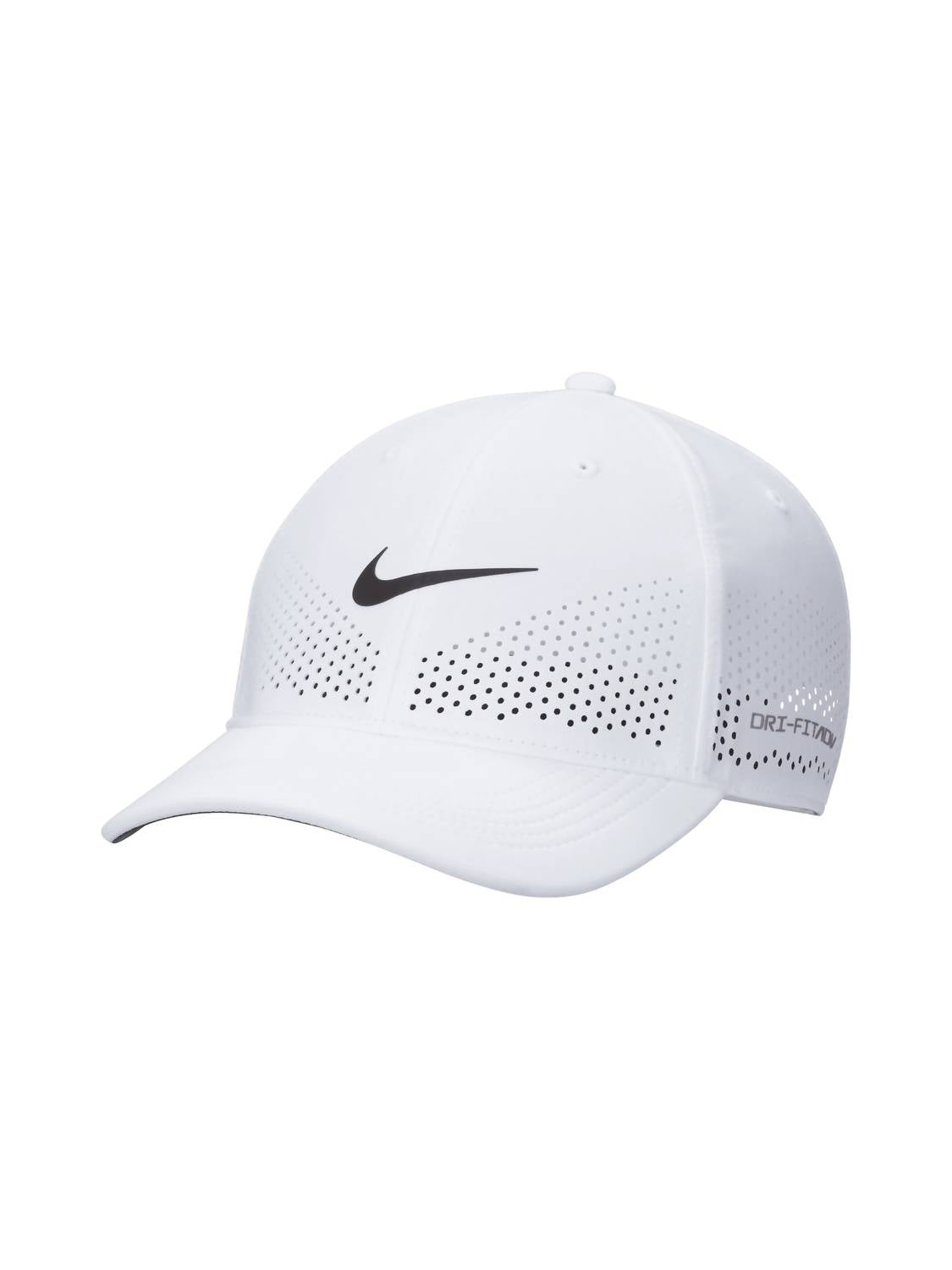 Men's Dri-Fit Adv Club Snapback Hat In White