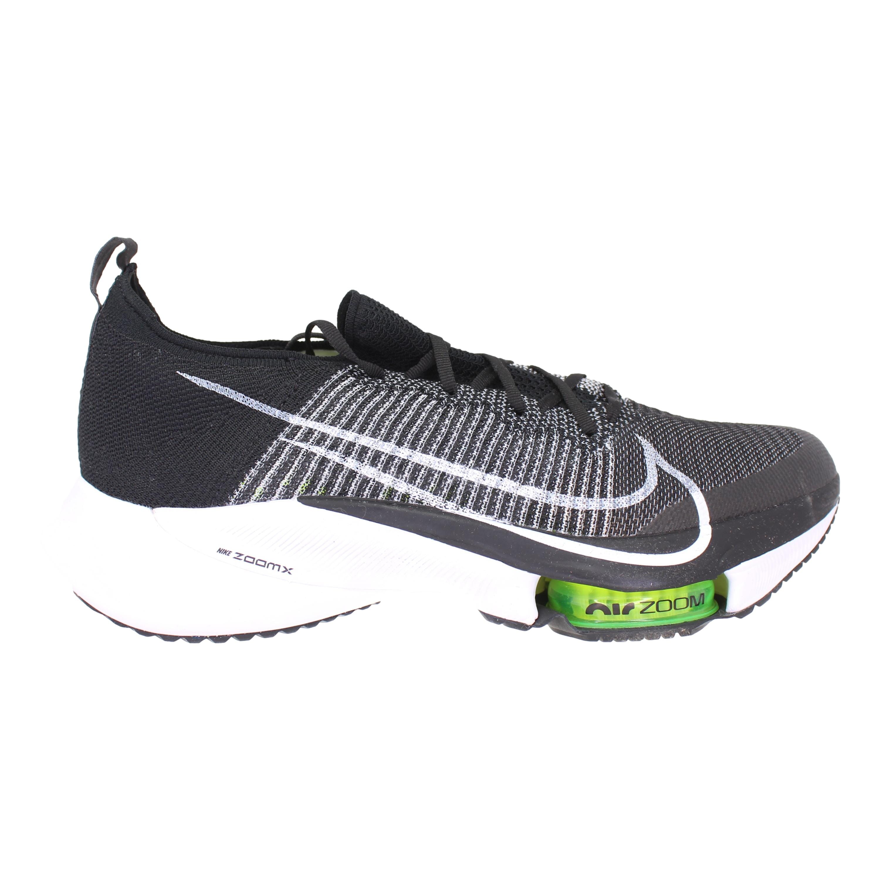 Nike Air Zoom Tempo Next% FK Black/White-Volt  CI9923-001 Men's