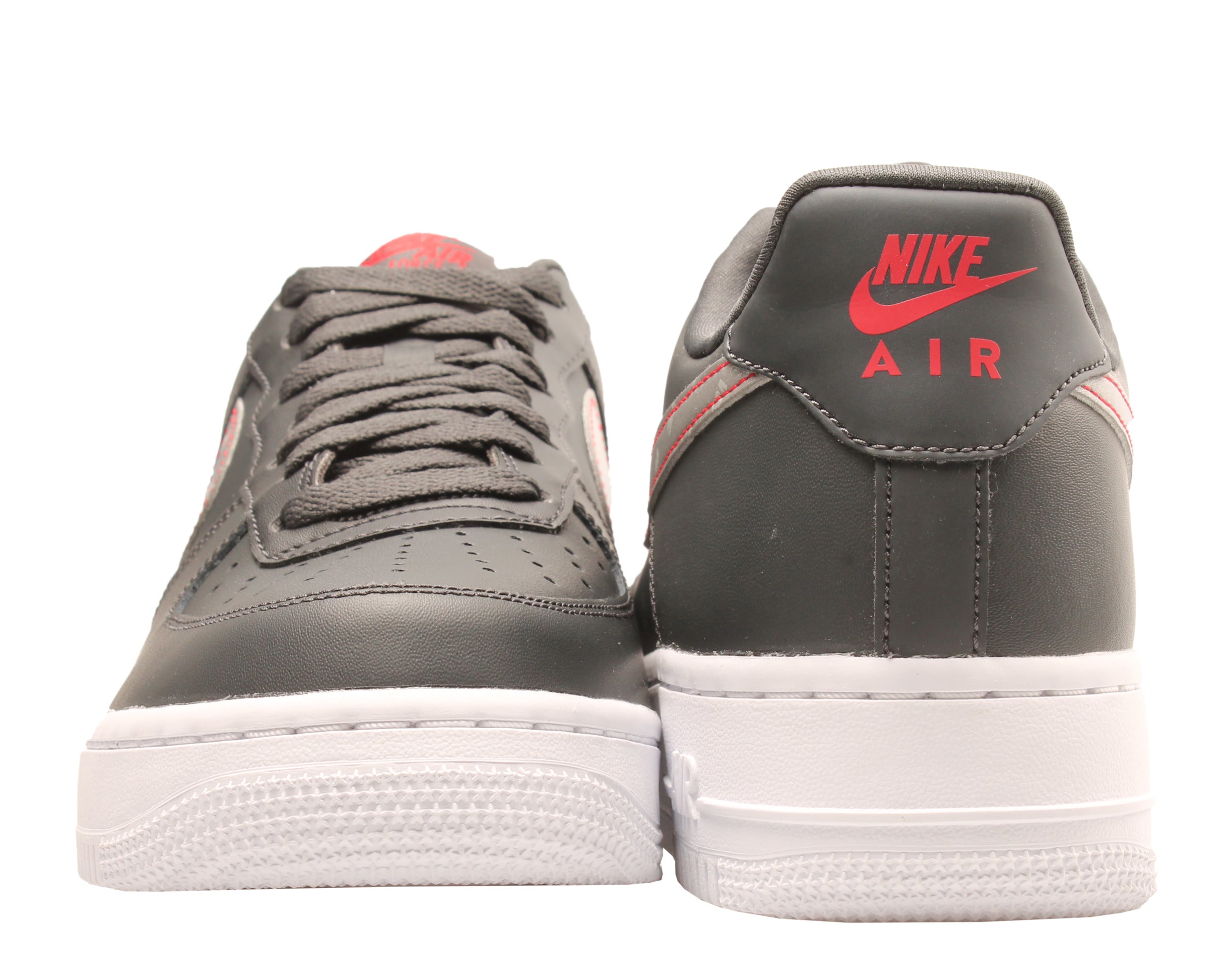 Men's Nike Air Force 1 '07 3M Anthracite/Silver Basketball Shoes CT2296-003