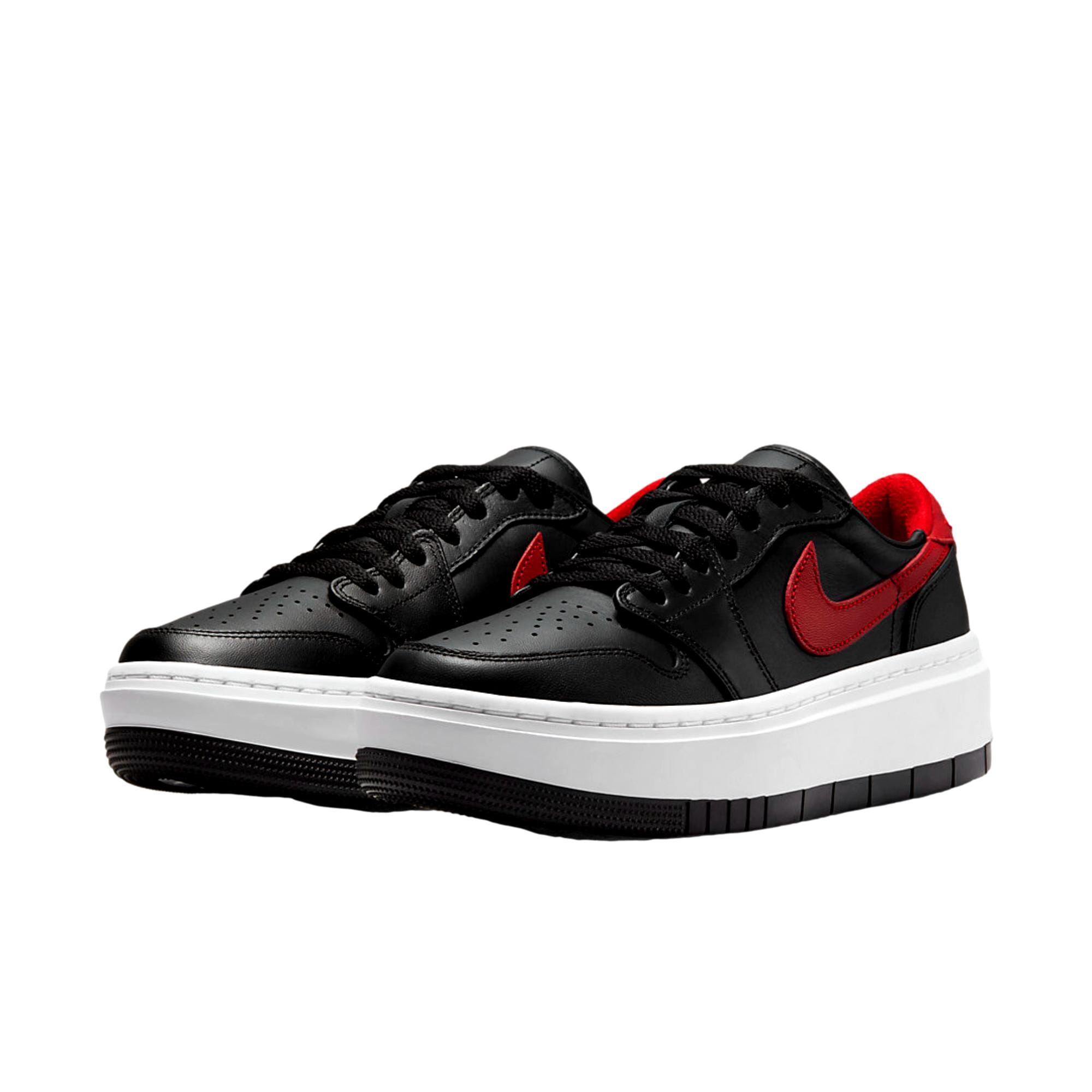 Women's Nike Air Jordan 1 Elevate Low Black / Gym Red - White DH7004-061