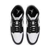 Nike Air Jordan 1 Mid White / Black - Light Smoke Grey  DQ8426-101 Men's