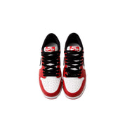 Nike Jordan 1 Retro Low OG Varisty Red / Black - Summit White  HQ6999-600 Grade-School