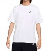 Sportswear Shor Sleeve Club Tee In White/black