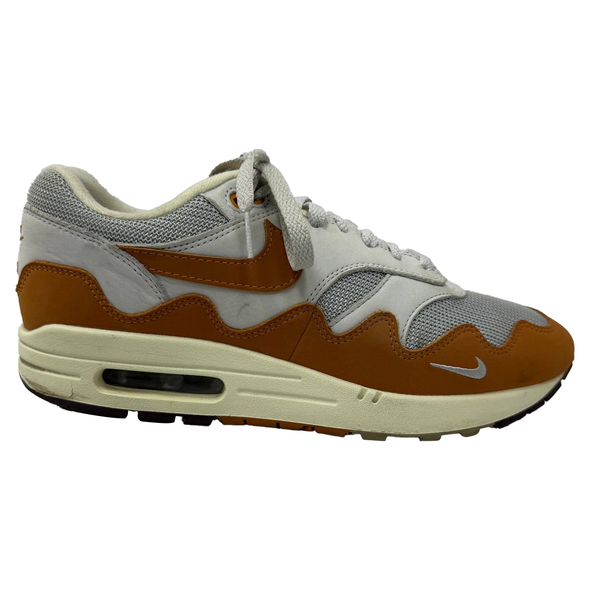 Nike x Patta Air Max 1 Sneakers Monarch Orange Leather