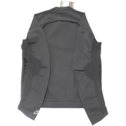 Nike Tech Knit Bomber Jacket in Black Nylon