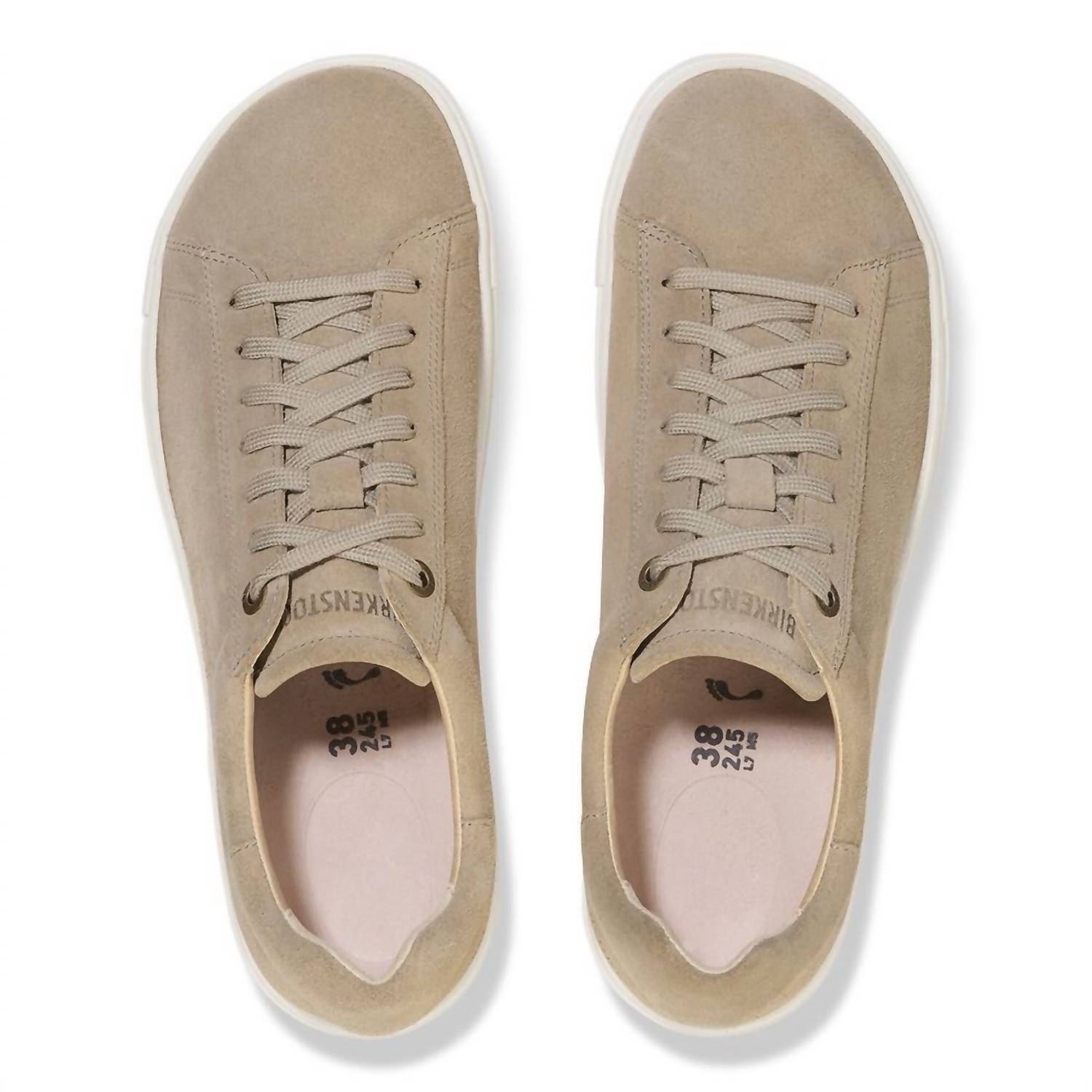 Men's Bend Suede Sneaker In Taupe