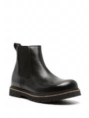 Men's Highwood Leather Chelsea Boots In Black